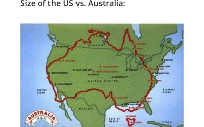Australia is Huge